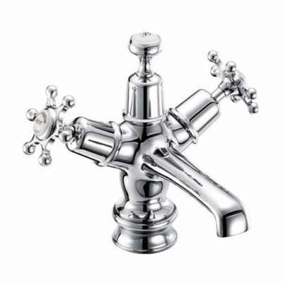 Burlington Birkenhead Regent basin mixer with click clack waste