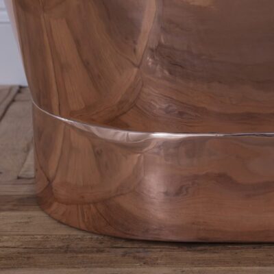 Copper Normandy Bateau Bath - Copper Exterior & Nickel Interior - Image 6