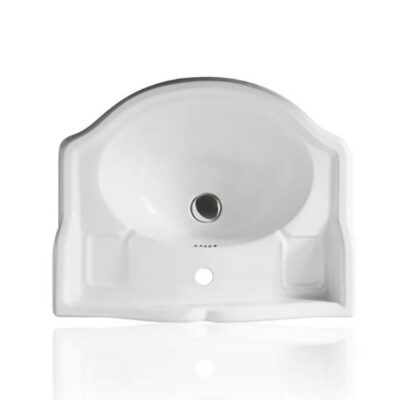 Old England Suffolk 59cm Basin & Pedestal - Image 2