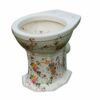 Ornate Floral Ivory Toilet Pan - Image 3
