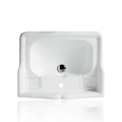 Old England Suffolk 68cm Basin and Pedestal - Image 3