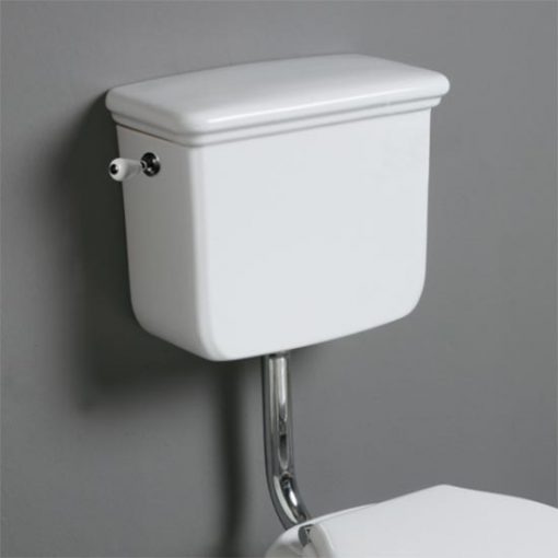 Old England Cambridge Low Level Toilet Side Lever Cistern OFB