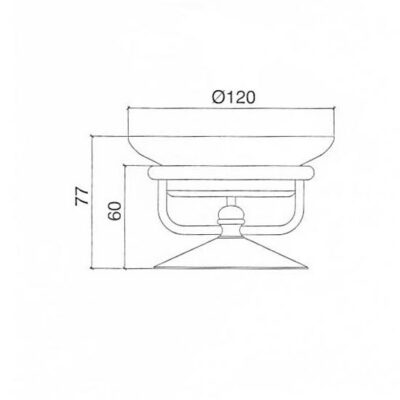 Freestanding Soap Dish