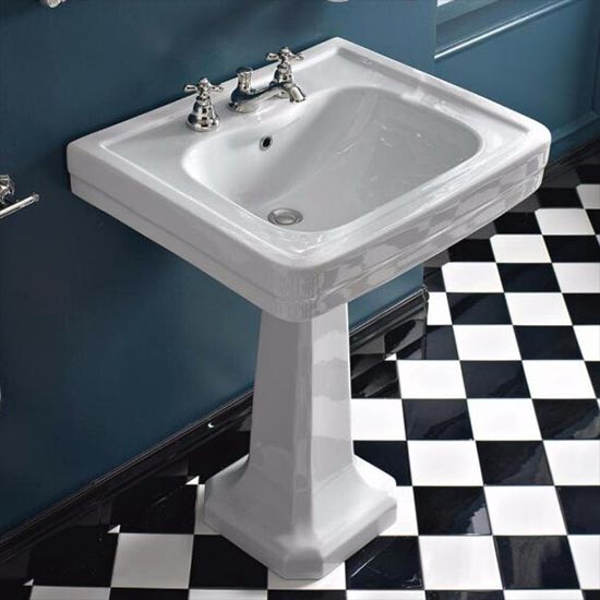 Neoclassica Wash Basin & Pedestal Old Fashioned Bathrooms