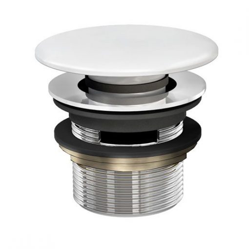 Burlington Click Clack bath waste, Natural Stone cover OFB