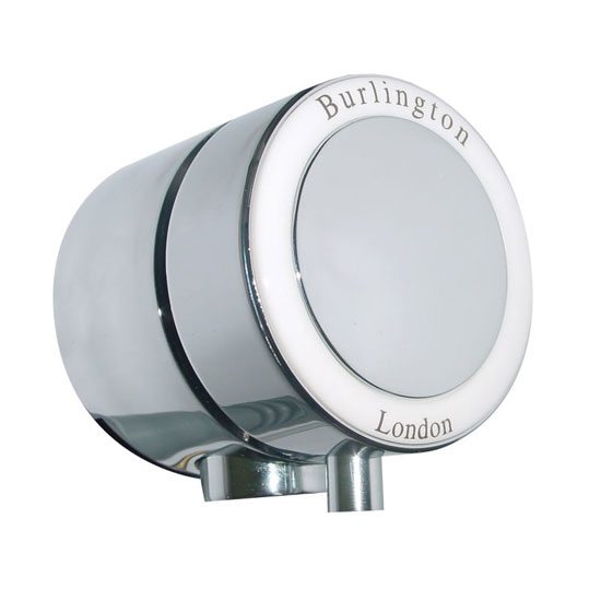 Burlington Overflow Bath Filler Single Bath with Chrome Finish OFB