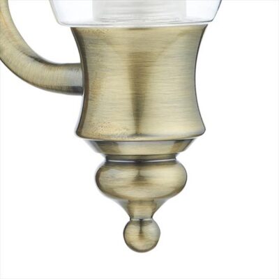Vestry 1 Light Wall Bracket Antique Brass