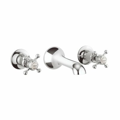 Belgravia Crosshead Basin 3 Hole Set