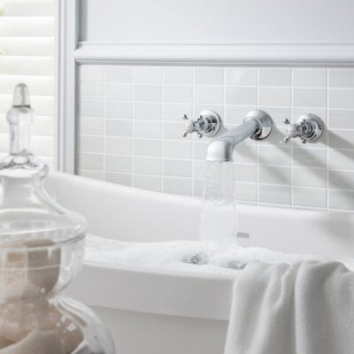 Belgravia Crosshead Basin 3 Hole Set - Image 2