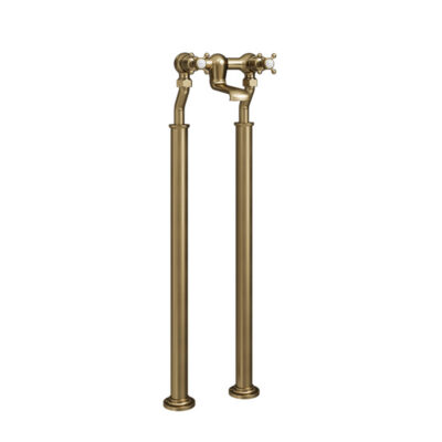belgravia-crosshead-bath-filler-with-legs-in-brushed-brass