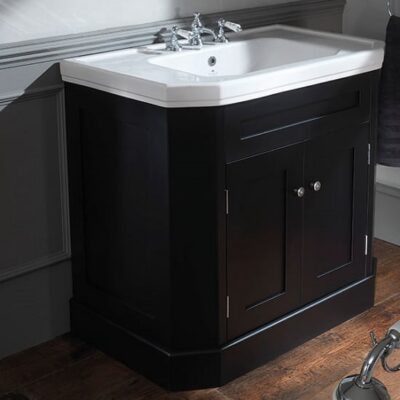 Empire Art Deco 920mm Inset Basin & Cabinet (Paint Options Available) - Image 2