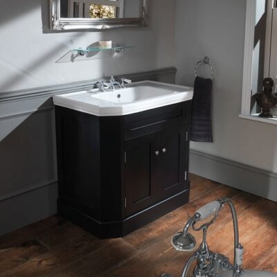 Empire Art Deco 920mm Inset Basin & Cabinet (Paint Options Available) - Image 4