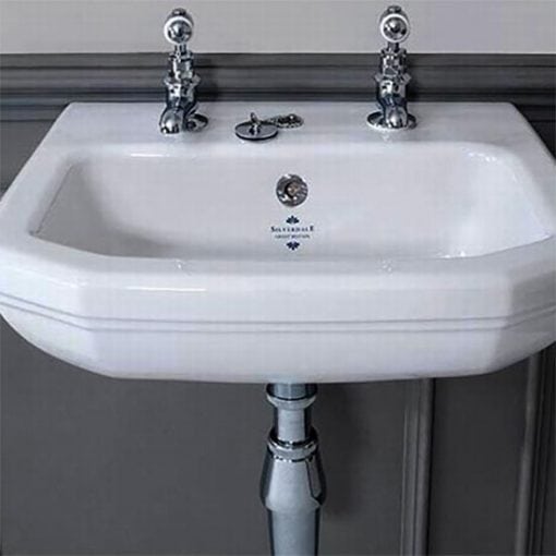 Empire Art Deco 450mm Cloakroom Basin Old Fashioned Bathrooms