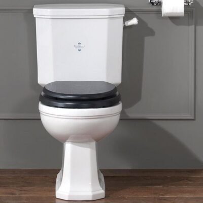 Empire Art Deco Close-Coupled Toilet