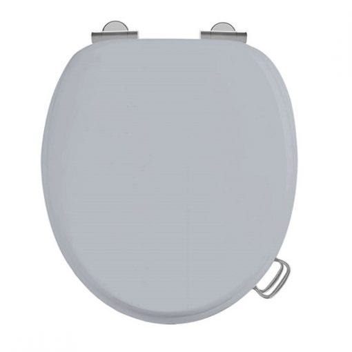 Burlington Soft Close Classic Grey Toilet Seat 2 Year Warranty