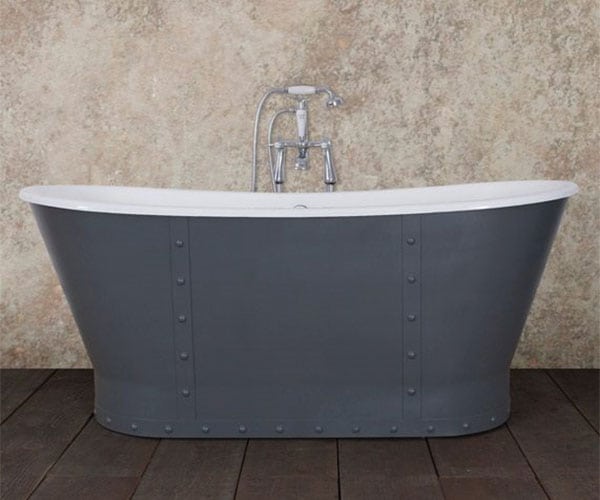 Cast Iron Bateau Bath