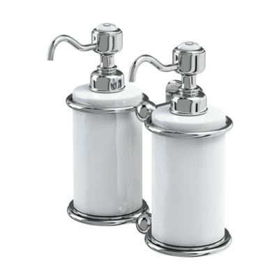 Burlington Double Soap Dispenser