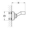 Liberty Brass Hand Set Holder