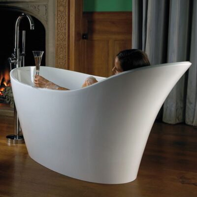 Victoria Albert Amalfi Rimless Slipper Bath