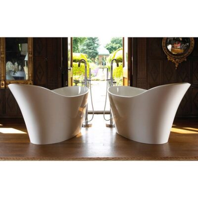 Victoria Albert Amalfi Rimless Slipper Bath