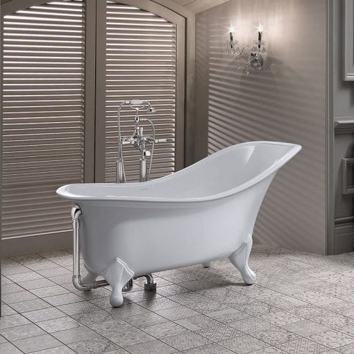 Victoria + Albert Drayton Stone Slipper Bath