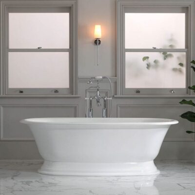 Victoria + Albert Elwick Double Ended Roll Top Stone Bath