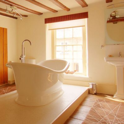 Victoria + Albert Marlborough Double Ended Roll Top Stone Bath