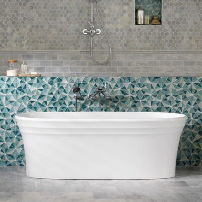 Victoria + Albert Warndon Double Ended Stone Bateau Bath