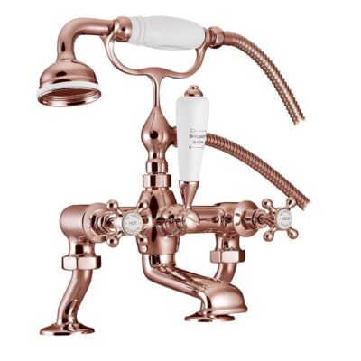 St James Copper Bath Shower mixer