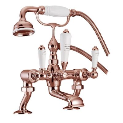 St James Copper Bath Shower mixer