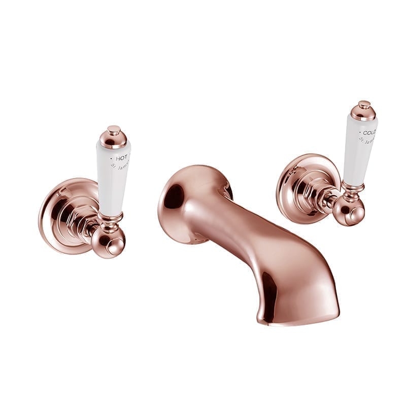 St James Copper Wall Mounted Filler