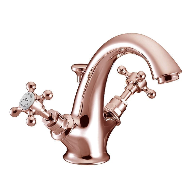 St James Copper Mono Basin Mixer Tap with High Spout