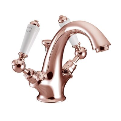 St James Copper Mono Basin Mixer Tap with High Spout