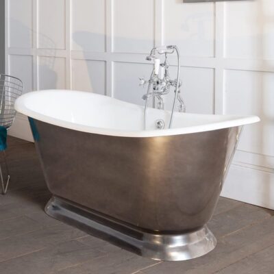Hurlingham Galleon Cast Iron Bath 1675mm - Image 3