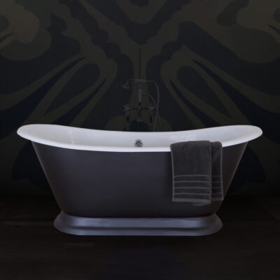 Hurlingham Galleon Cast Iron Bath