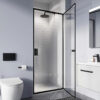 crosswater-clear-6-pivot-door-and-optional-side-panel