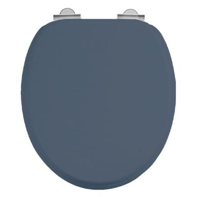 Burlington Soft Close Toilet Seat - Blue