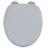 Burlington Soft Close Toilet Seat - Classic Grey