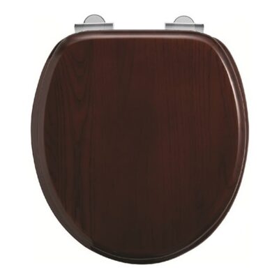 Burlington Soft Close Toilet Seat - Mahogany