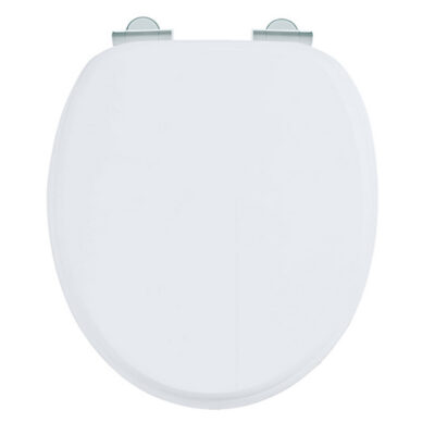 Burlington Soft Close Toilet Seat – Matt White
