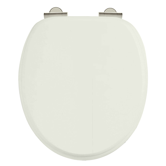 Burlington Soft Close Toilet Seat Sand by Old fashioned Bathrooms