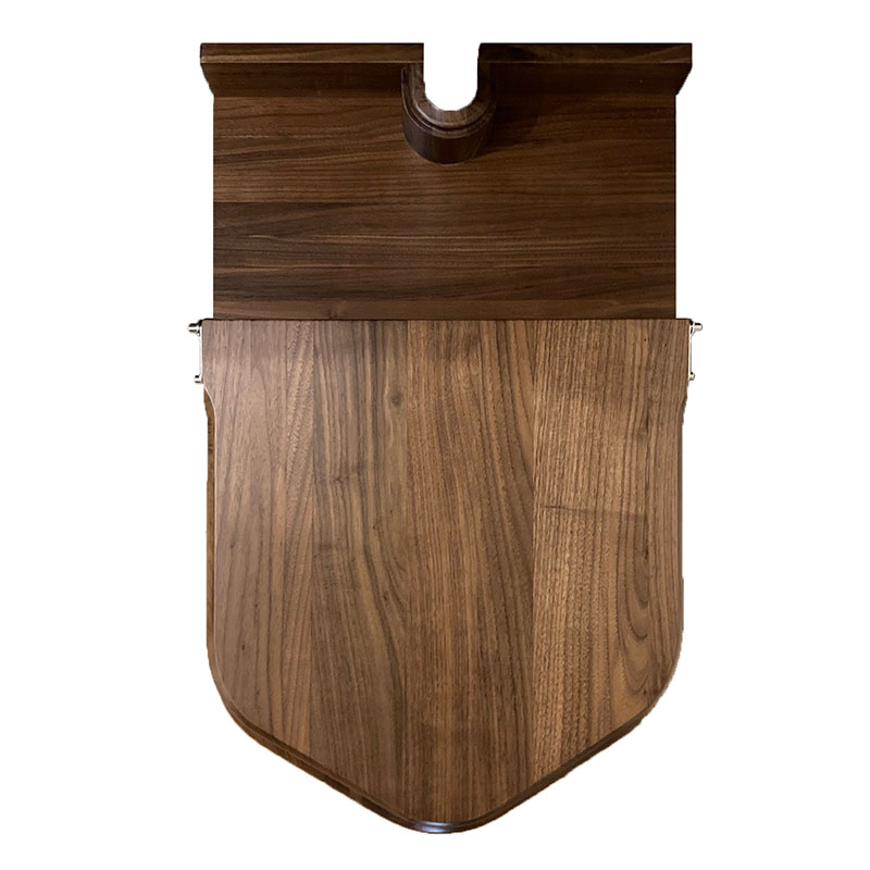 Burlington Wooden Throne Toilet Seat Walnut Old fashioned Bathrooms