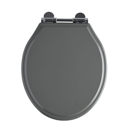 Roper Rhodes Wooden Harrow Toilet Seat - Pewter