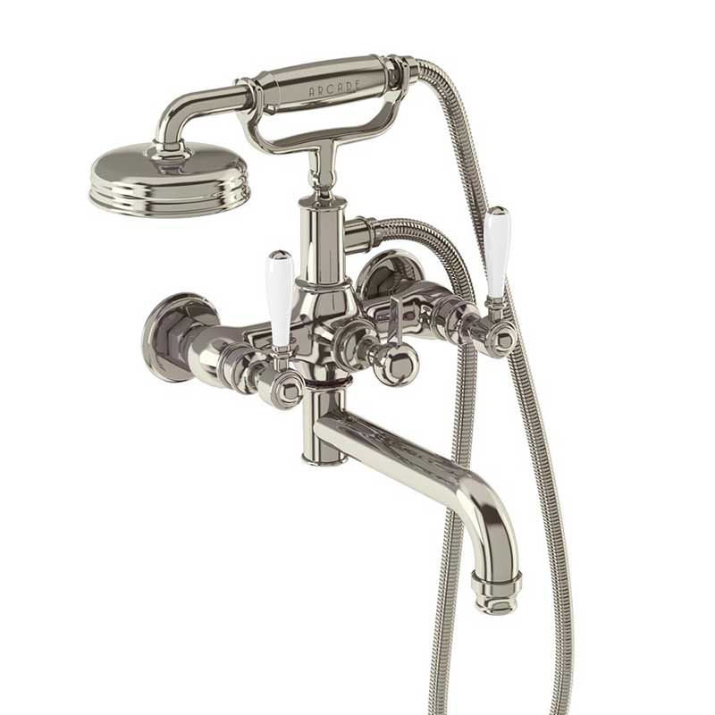 Burlington Arcade Wall Mounted Bath Shower Mixer OFB