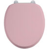 Burlington Soft Close Toilet Seat - Confetti Pink