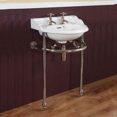 Victorian-Cloakroom-basin_Nickel-Stand-1