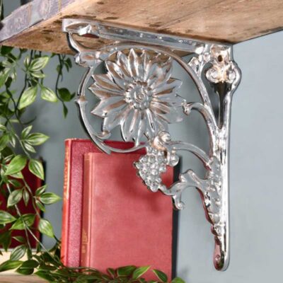 bright_chrome_sunflower_shelf_bracket_27_x_21cm