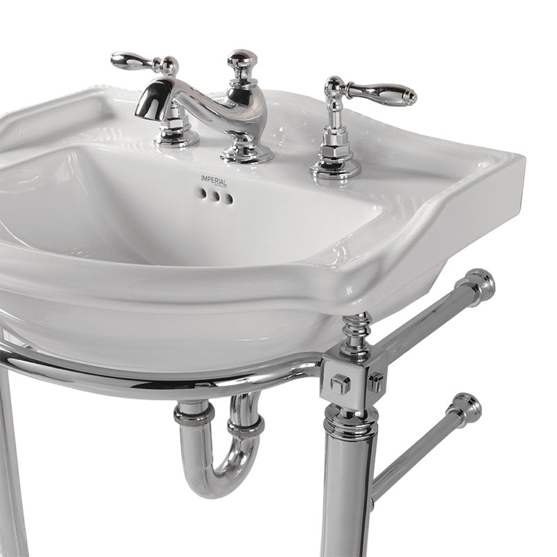 Drift Cloakroom Basin and Stand 540mm Old Fashioned Bathrooms