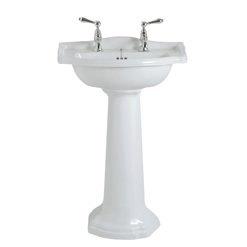 Drift Small Basin and Pedestal 540mm Old Fashioned Bathrooms