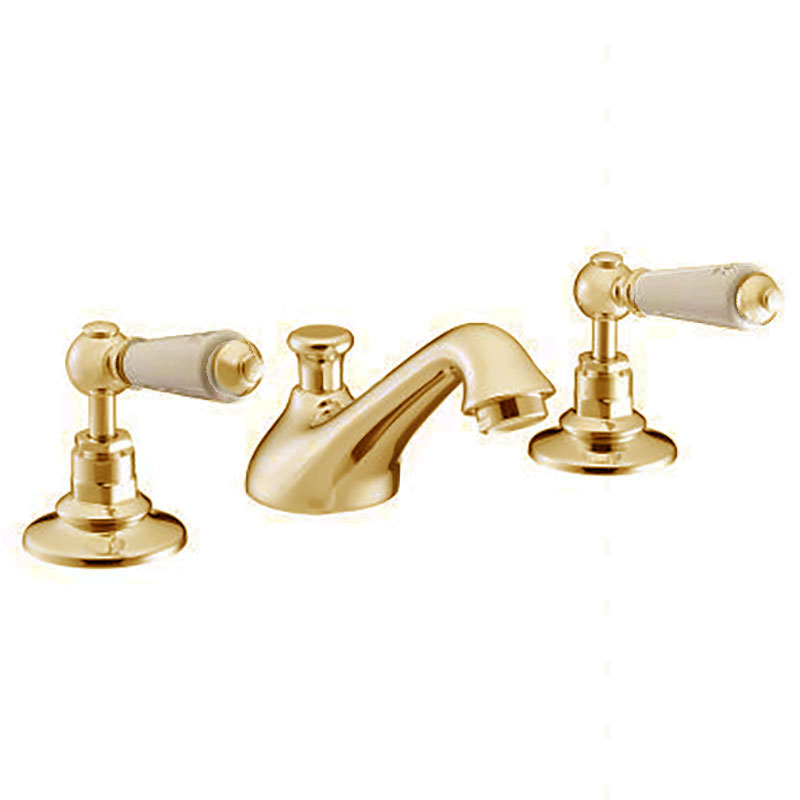 St. James Brass 3 Hole Basin Mixer
